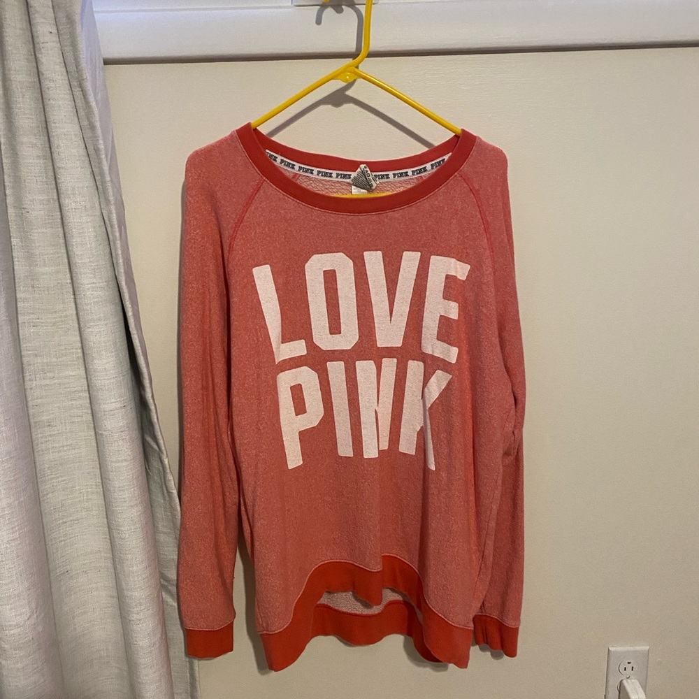 🩷🤍PINK Victoria's Secret Women's Sweater🔥